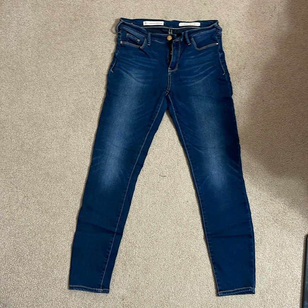 Pilcro and the Letterpress -Serif sz 28 skinny jeans